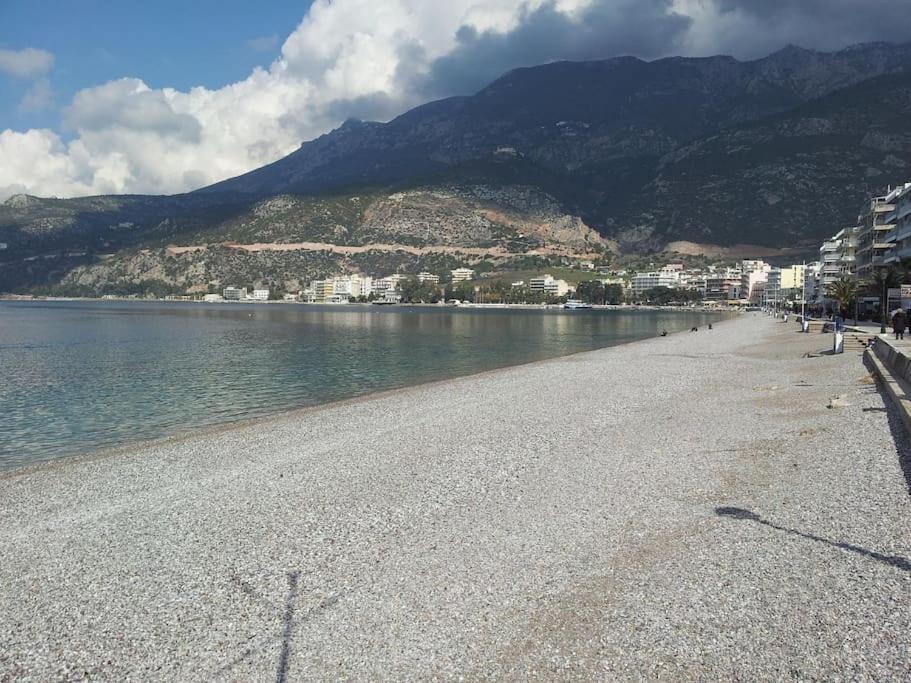 Seaside Family Apartment Loutraki Luaran gambar